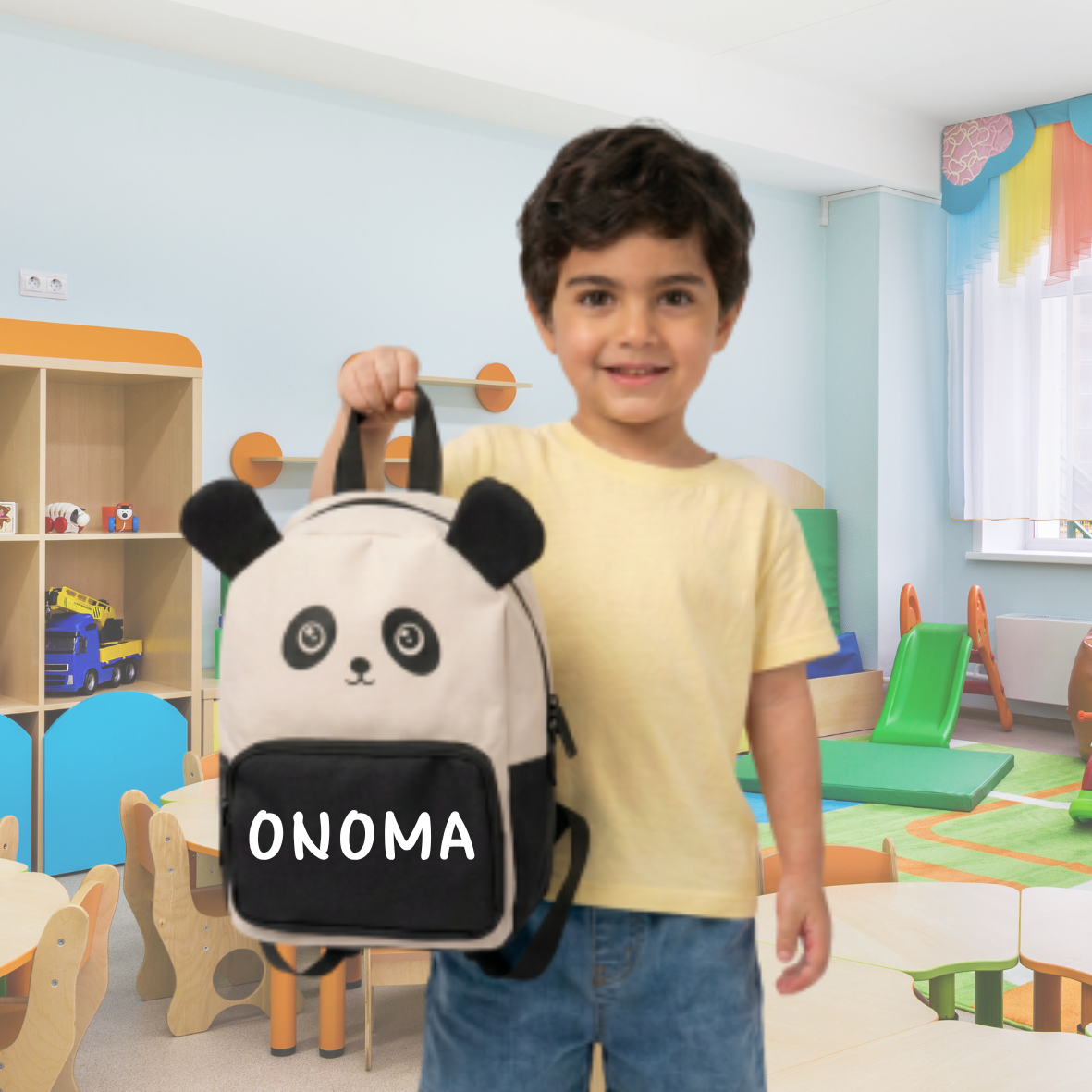 Σχολικη Τσαντα για Παιδια Νηπιαγωγειου σε Σχημα Κουνελι