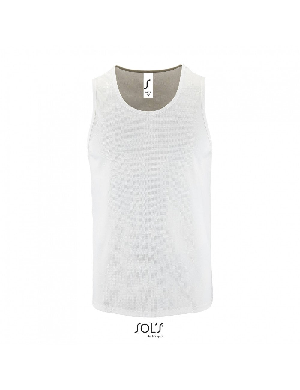 T-SHIRT ΑΜΑΝΙΚΟ DRY FIT SPORTY MEN ΛΕΥΚΟ
