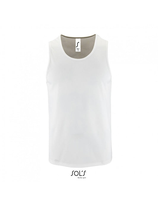 T-SHIRT ΑΜΑΝΙΚΟ DRY FIT SPORTY MEN ΛΕΥΚΟ