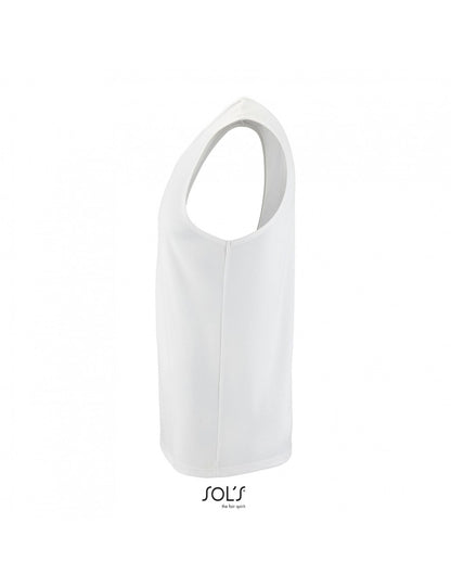 T-SHIRT ΑΜΑΝΙΚΟ DRY FIT SPORTY MEN ΛΕΥΚΟ