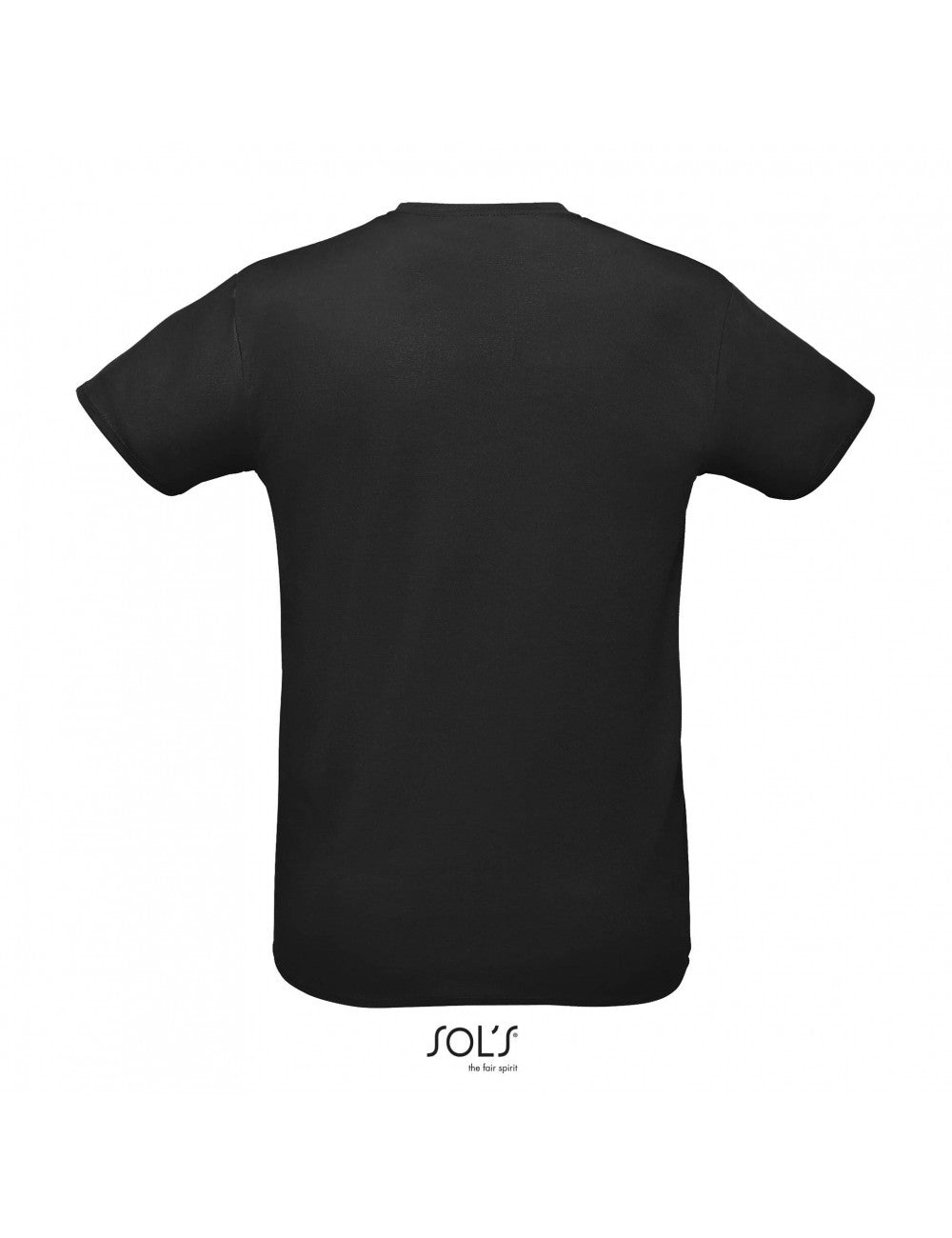 T-SHIRT DRY FIT SPRINT MEN ΜΑΥΡΟ