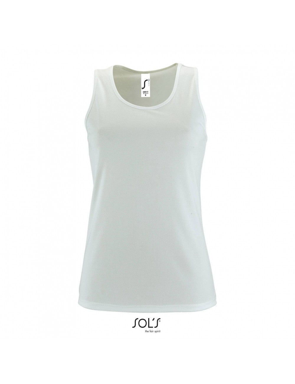 T-SHIRT ΑΜΑΝΙΚΟ DRY FIT SPORTY WOMEN ΛΕΥΚΟ