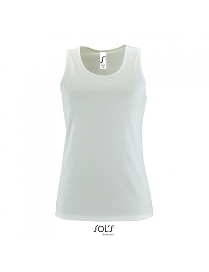 T-SHIRT ΑΜΑΝΙΚΟ DRY FIT SPORTY WOMEN ΛΕΥΚΟ