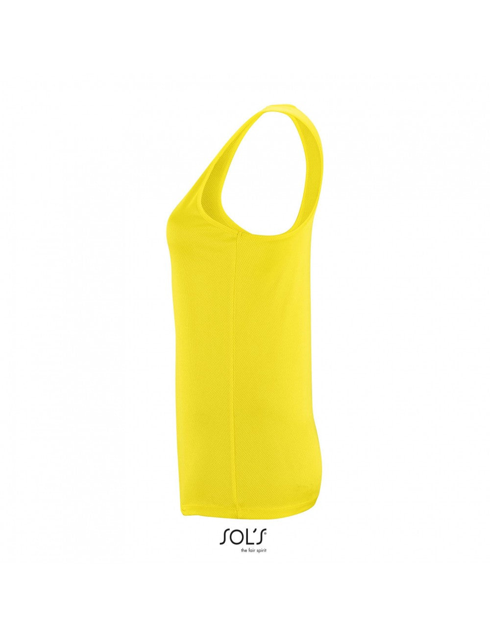 T-SHIRT ΑΜΑΝΙΚΟ DRY FIT SPORTY WOMEN NEON YELLOW