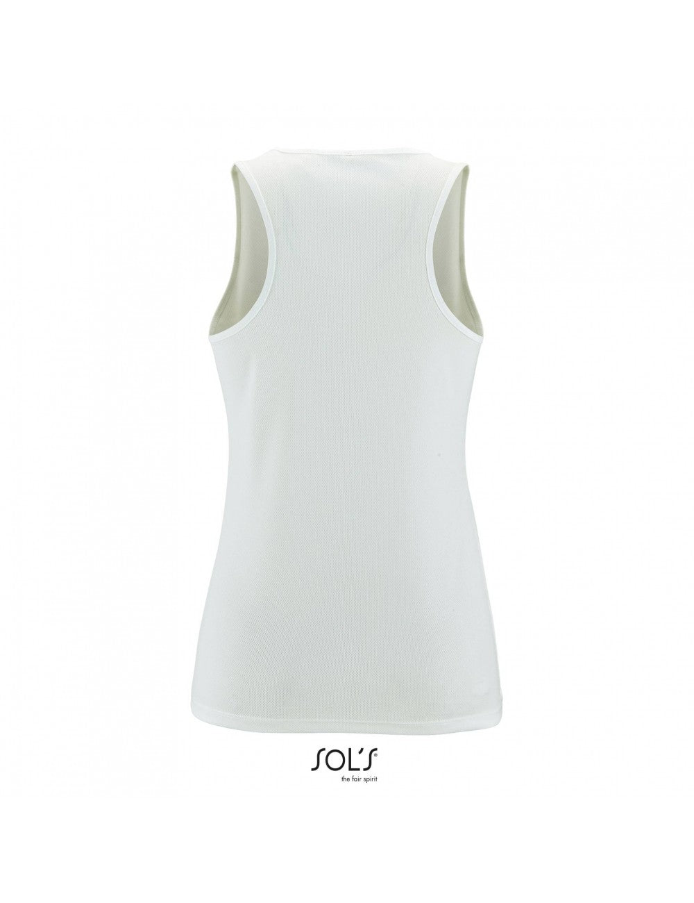 T-SHIRT ΑΜΑΝΙΚΟ DRY FIT SPORTY WOMEN ΛΕΥΚΟ