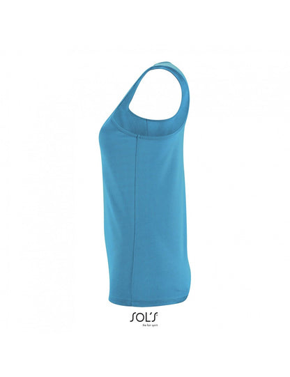 T-SHIRT ΑΜΑΝΙΚΟ DRY FIT SPORTY WOMEN AQUA