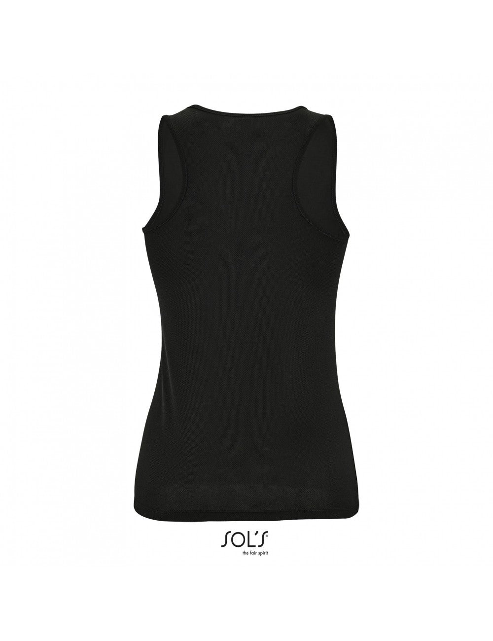 T-SHIRT ΑΜΑΝΙΚΟ DRY FIT SPORTY WOMEN ΜΑΥΡΟ