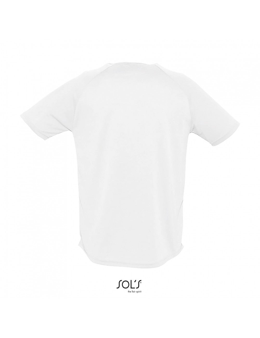T-SHIRT DRY FIT SPORTY MEN ΛΕΥΚΟ