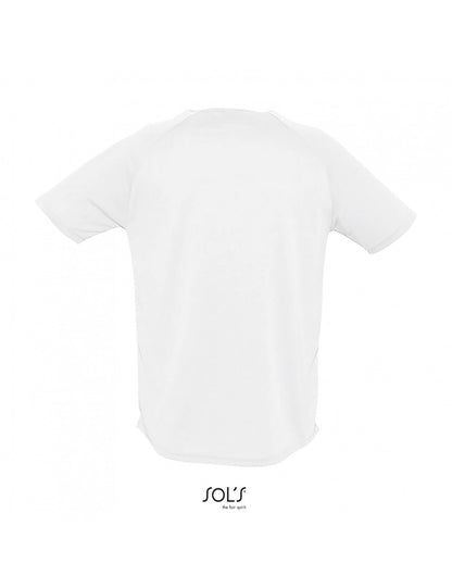 T-SHIRT DRY FIT SPORTY MEN ΛΕΥΚΟ