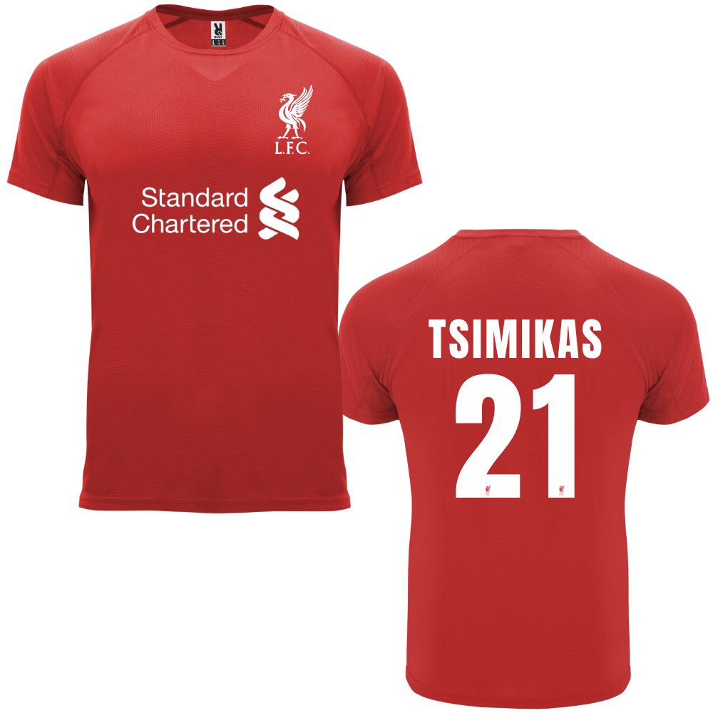 Ποδοσφαιρική μπλούζα DRYFIT TSIMIKAS Liverpool