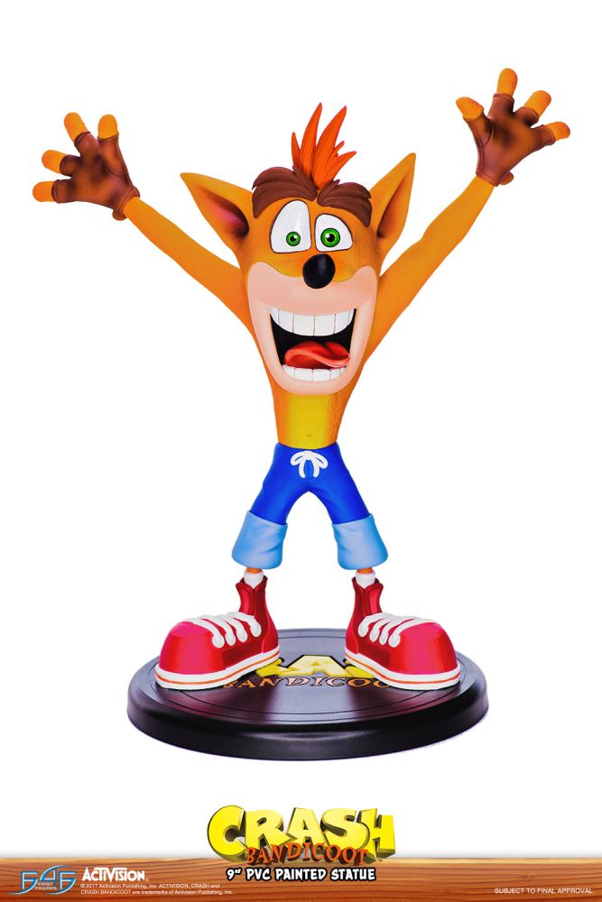 F4F Crash Bandicoot N. Sane Trilogy PVC Pained Statue (23cm) (CRASHBT)