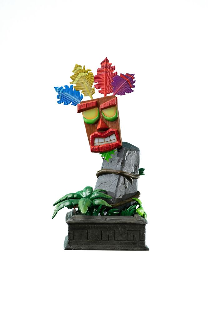 F4F Crash Bandicoot - Mini Aku Aku Mask Statue