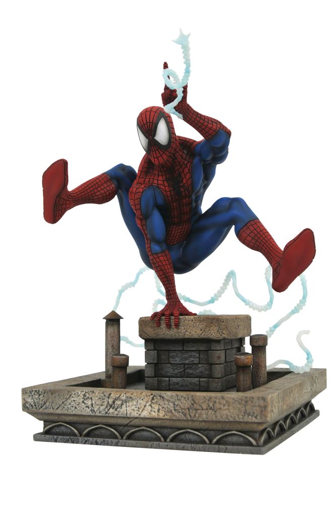 Diamond Gallery - 1990s Spider-Man PVC Diorama (20cm) (Jun192391)