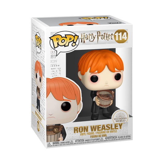 Funko Pop! Harry Potter: Wizarding World - Ron Weasley (Puking Slugs with Bucket) #114 Vinyl Figure