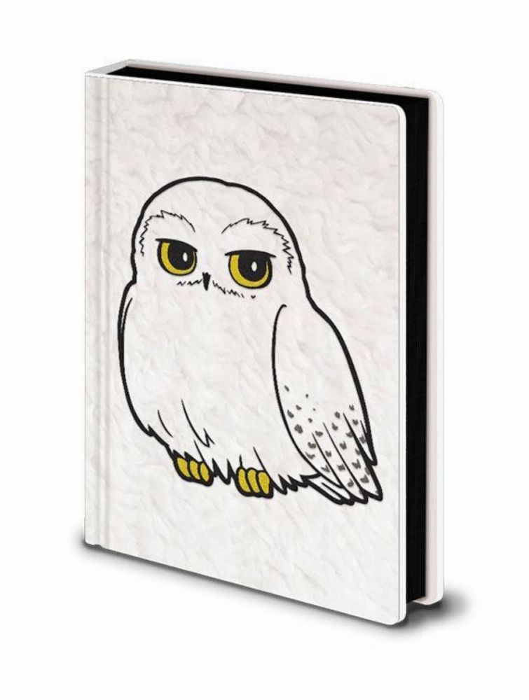 Pyramid Harry Potter - Hedwig Fluffy Premium A5 Notebook (SR72671)