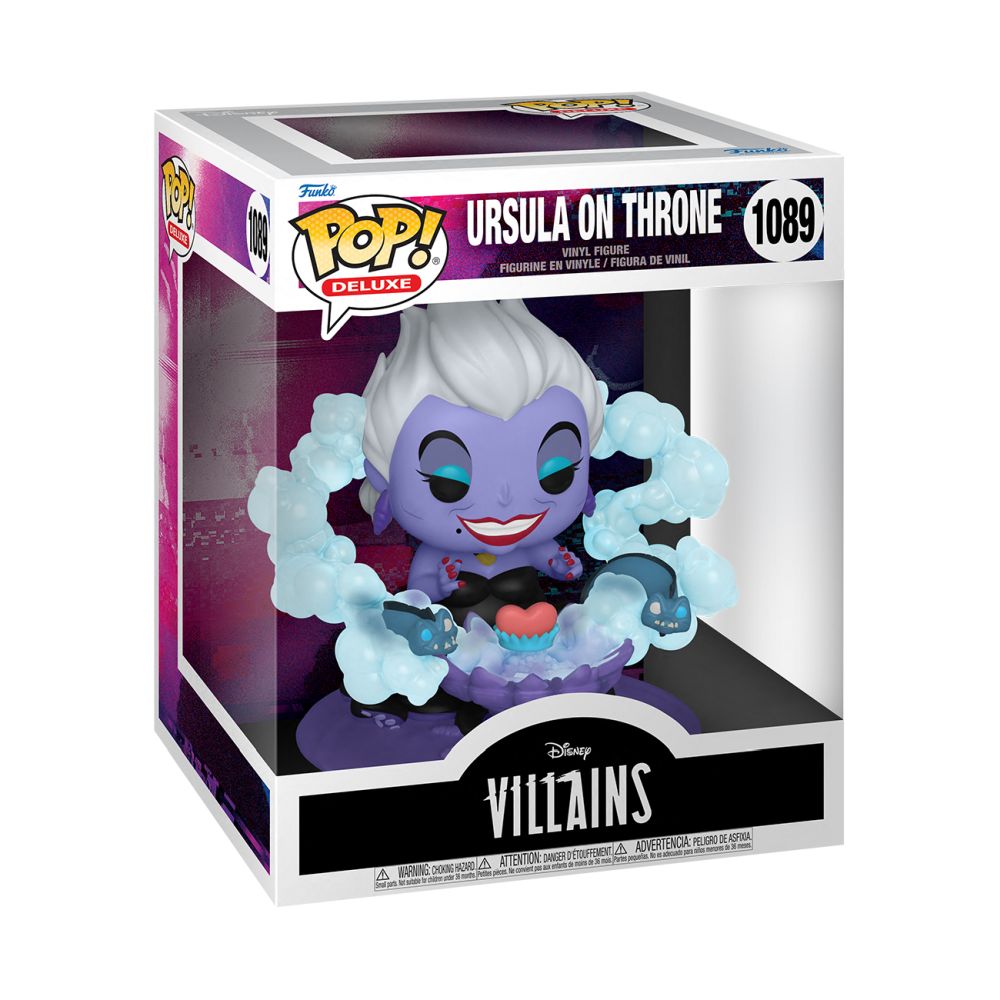 Funko Pop! Disney Deluxe: Villains - Ursula on Throne #1089 Vinyl Figure