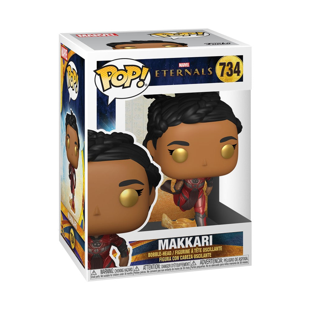 Funko POP! Marvel: Eternals - Makkari #734 Bobble-Head Vinyl Figure