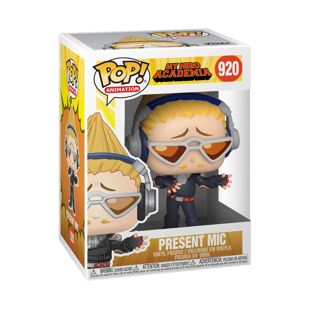 Funko Pop! Animation: My Hero Academia - Present Mic #920 Vinyl Figure