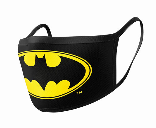 Pyramid DC Batman (Logo) Mask - 2Pack Face Covers (GP85554)