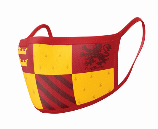 Pyramid Wizarding World Harry Potter (Gryffindor) Mask - 2Pack Face Covers (GP85567)