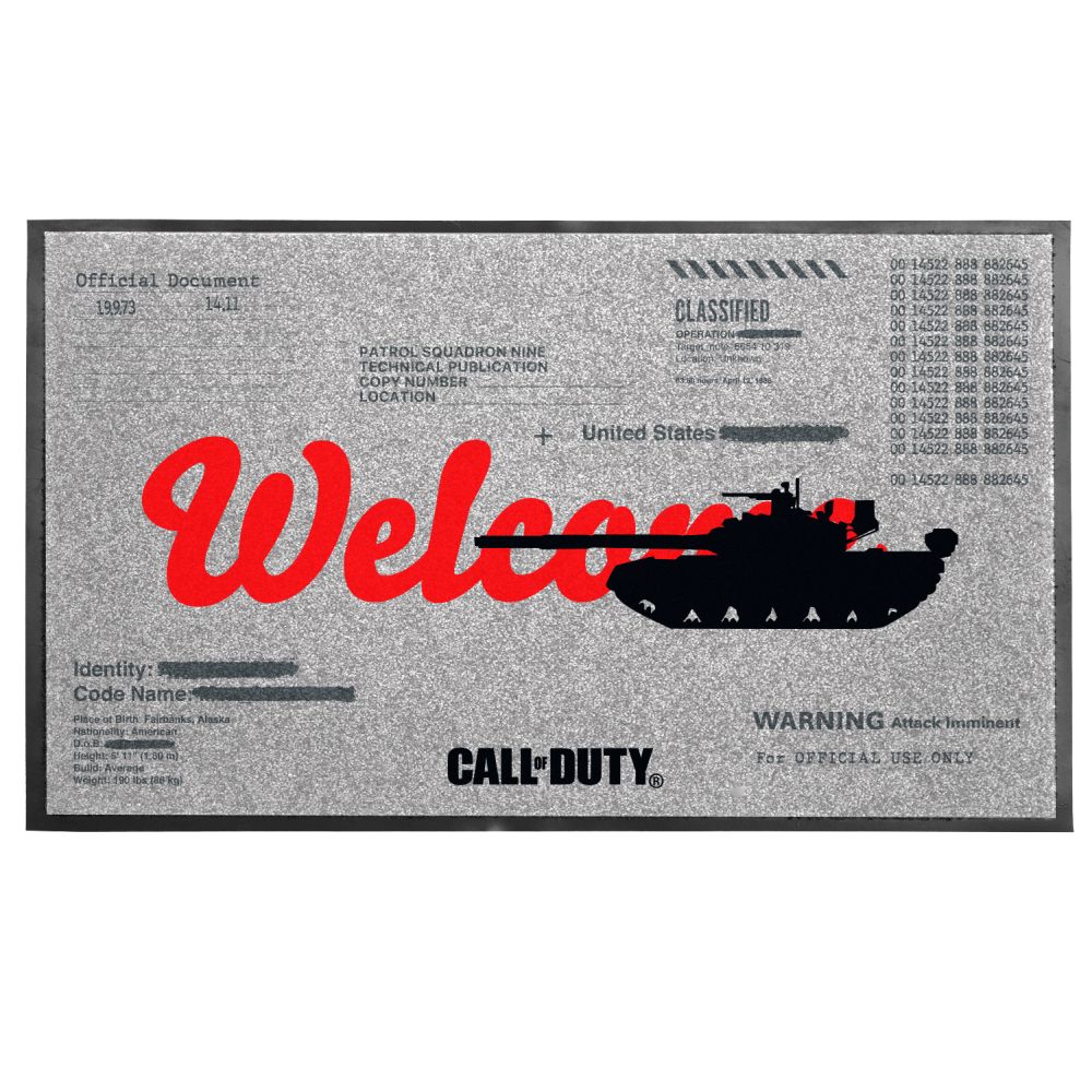 Gaya COD: Cold War - "Welcome" Doormat (GE4238)