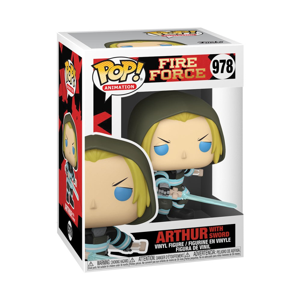 Funko Pop! Animation: Fire Force - Arthur with Sword #978 Vinyl Figure