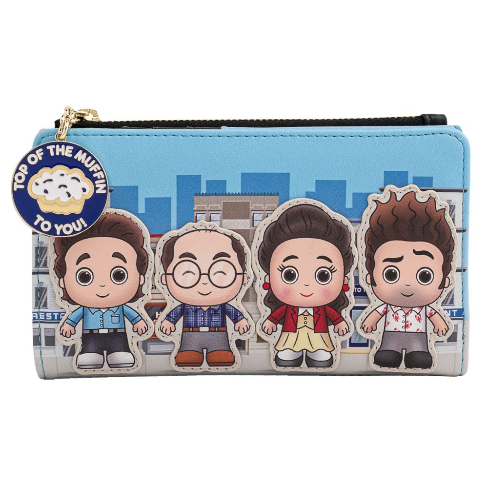 Loungefly: Seinfeld - Chibi City Flap Wallet (SNFWA0003)