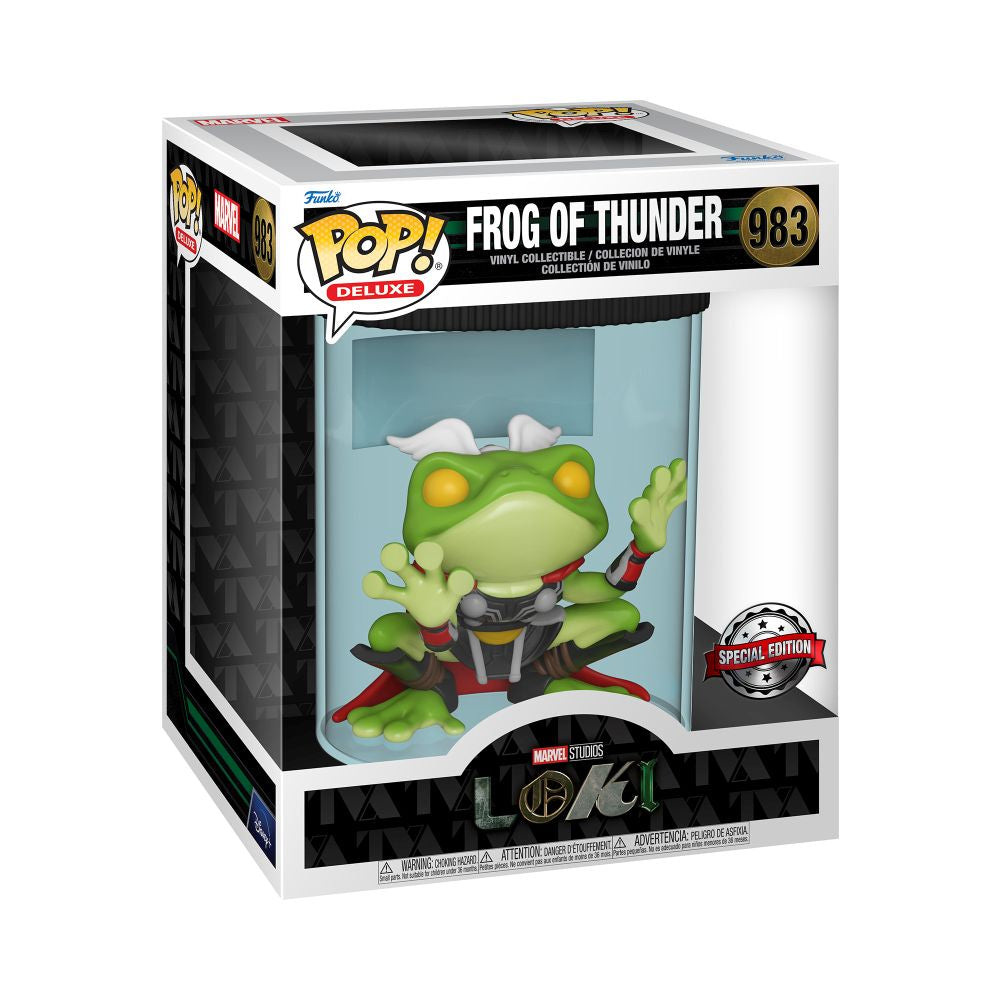 Funko Pop! Deluxe Marvel: Loki - Frog of Thunder (Special Edition) #983 Vinyl Figure