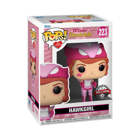 Funko Pop! Heroes: BC Awareness - DC Comics Bombshell Hawkgirl (Special Edition) #223 Vinyl Figure