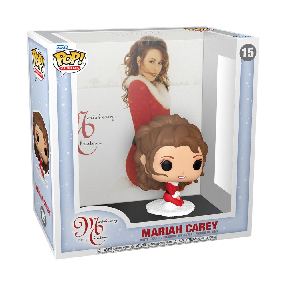 Funko Pop! Albums: Mariah Carey Merry Christmas - Mariah Carey #15 Vinyl Figure