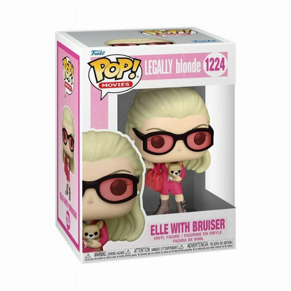 Funko Pop! Movies: Legally Blonde - Elle with Bruiser #1224 Vinyl Figure