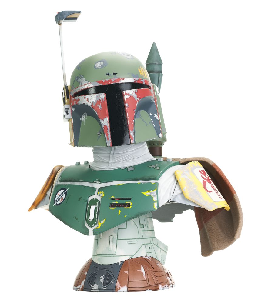 Diamond Legends In 3D: Star Wars - Boba Fett Bust (1/2) (May212117)