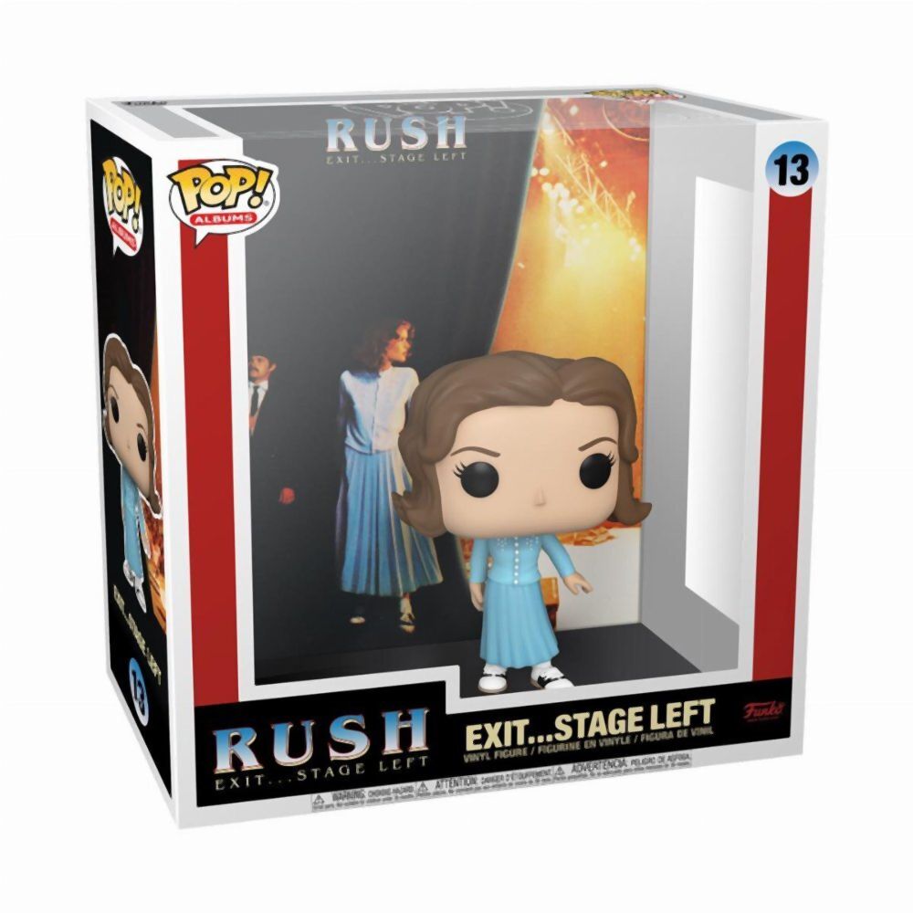 Funko Pop! Albums: Rush - Exit... Stage Left #13 Vinyl Figure