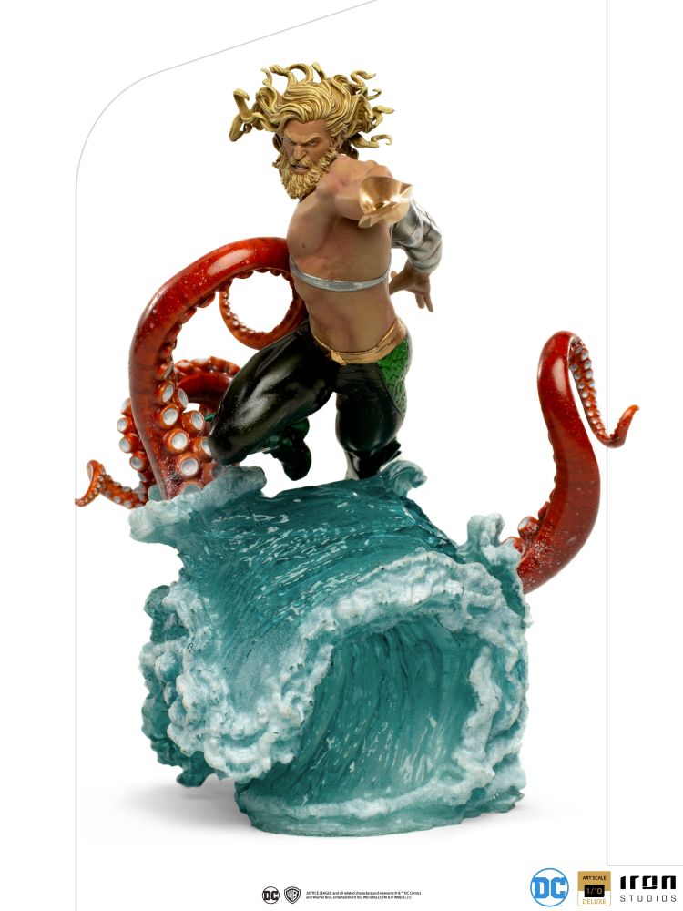 Iron Studios Deluxe - Aquaman Art Scale Statue (1/10) (DCCDCG43521-10)