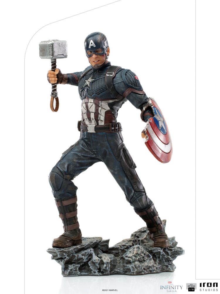 Iron Studios BDS: The Infinity Saga - Captain America Ultimate Art Scale Statue (1/10) (MARCAS44121-10)