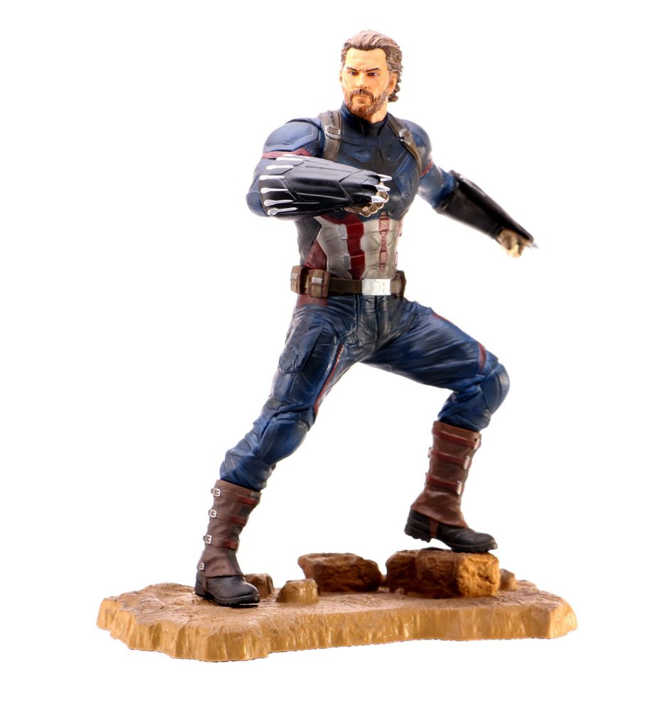 Diamond Marvel Gallery Avengers 3 - Captain America PVC Statue (23cm) (Apr182158)