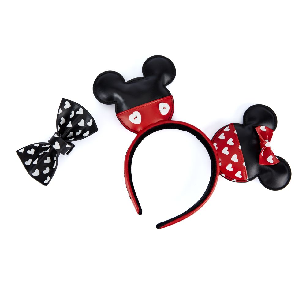 Loungefly: Disney Mickey And Minnie Valentines Headband (WDHB0100)