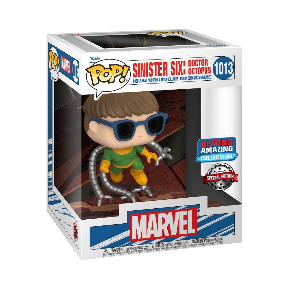 Funko Pop! Deluxe Marvel: Beyond Amazing - Sinister Six: Doctor Octopus (Amazon Exclusive) #1013 Bobble-Head Vinyl Figure