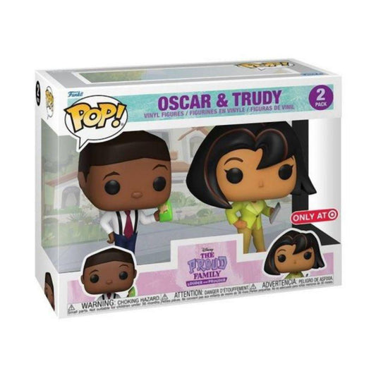 Funko Pop! 2-Pack Disney: The Proud Family Louder & Prouder - Oscar & Trudy (Special Edition) Vinyl Figures