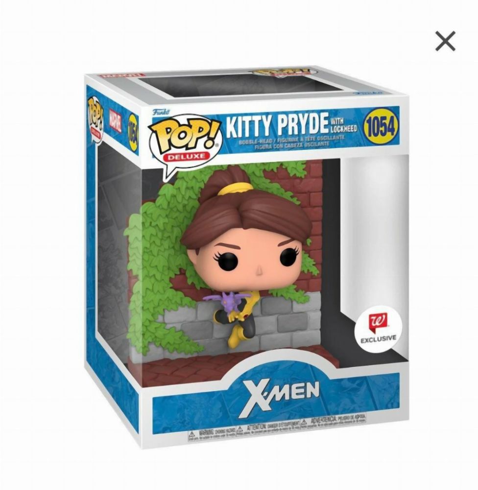 Funko Pop! Deluxe: Marvel - Kitty Pryde with Lockheed (Special Edition) #1054 Bobble-Head Vinyl Figure