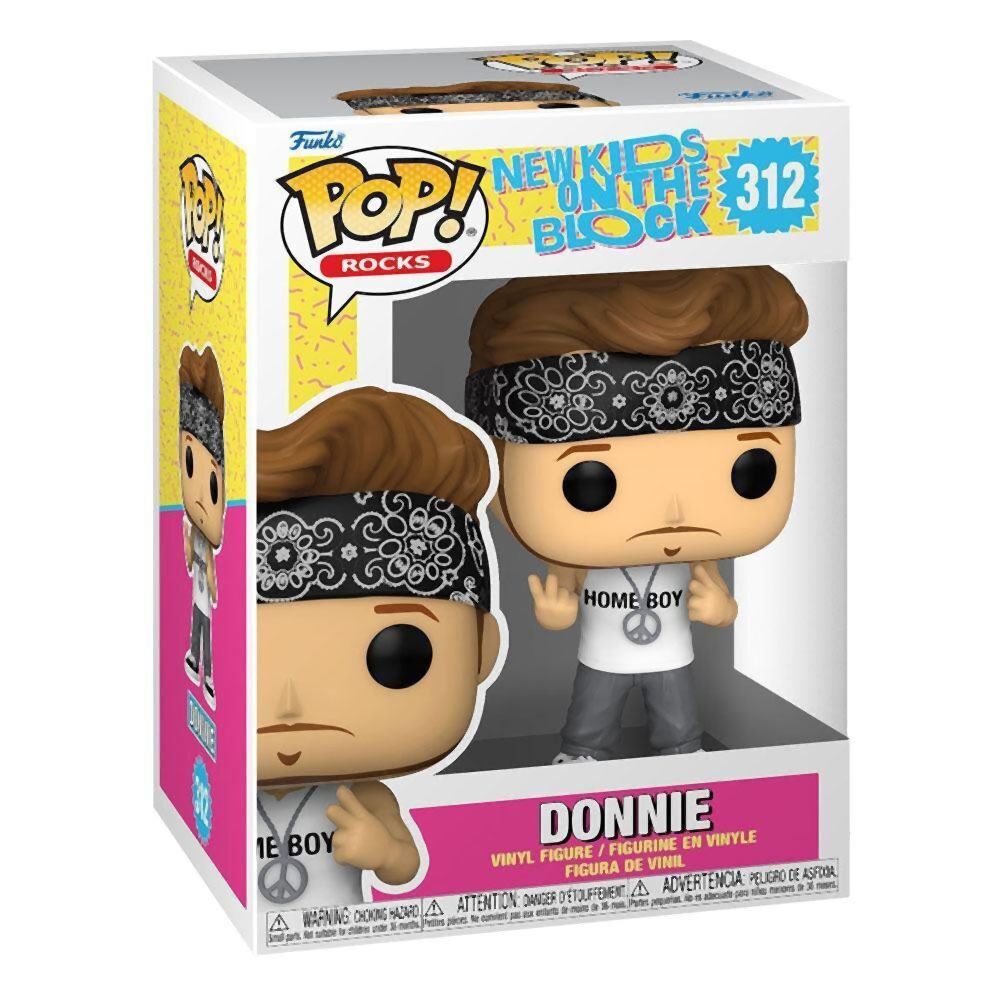 Funko Pop! Rocks: New Kids on the Block - Donnie #312 Vinyl Figure