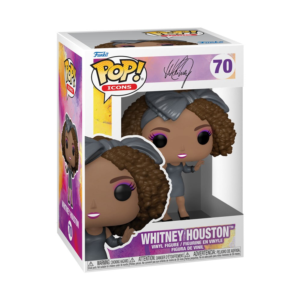 Funko Pop! Icons: Whitney Houston - Whitney Houston #70 Vinyl Figure