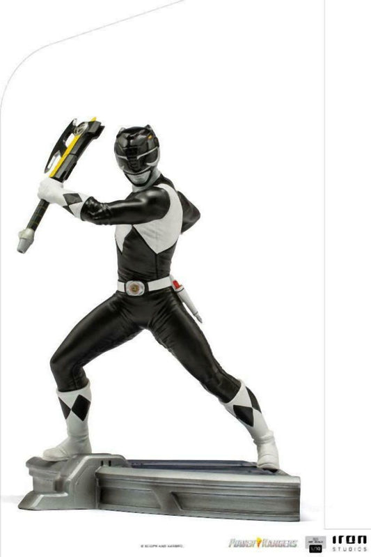 Iron Studios BDS: Power Rangers - Black Ranger Art Scale Statue (1/10) (POWRAN46221-10)