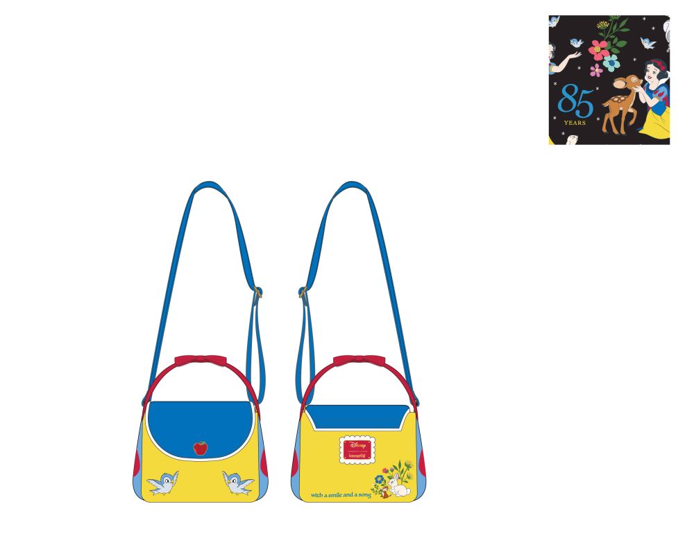 Loungefly LF Disney Snow White Cosplay Bow Handbag (WDTB2468)