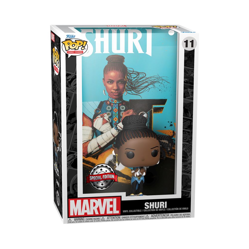 Funko Pop! Comic Covers Marvel: Black Panther - Shuri (Special Edition) #11 Vinyl Figure