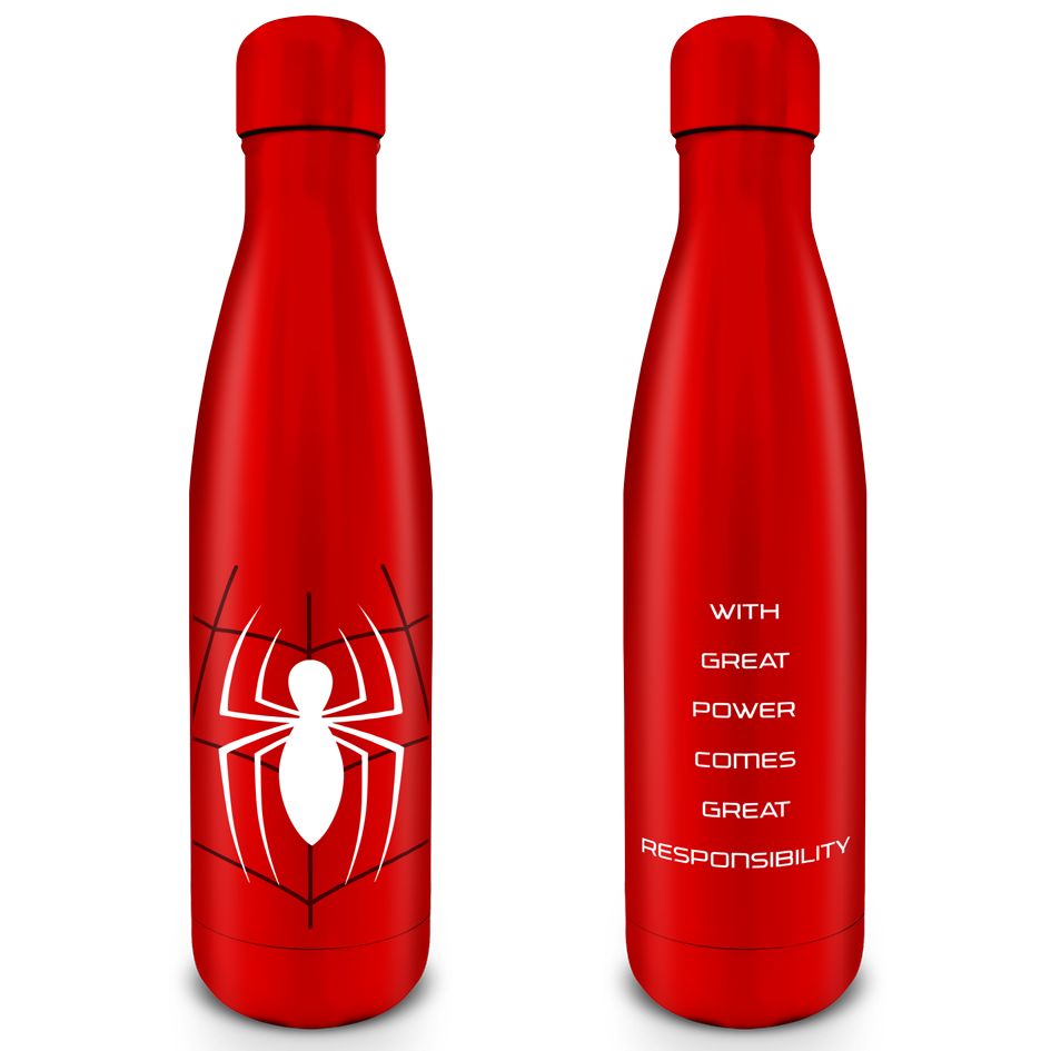 Pyramid Spider-Man (Torso) Metal Drinks Bottle (550ml) (MDB25588)