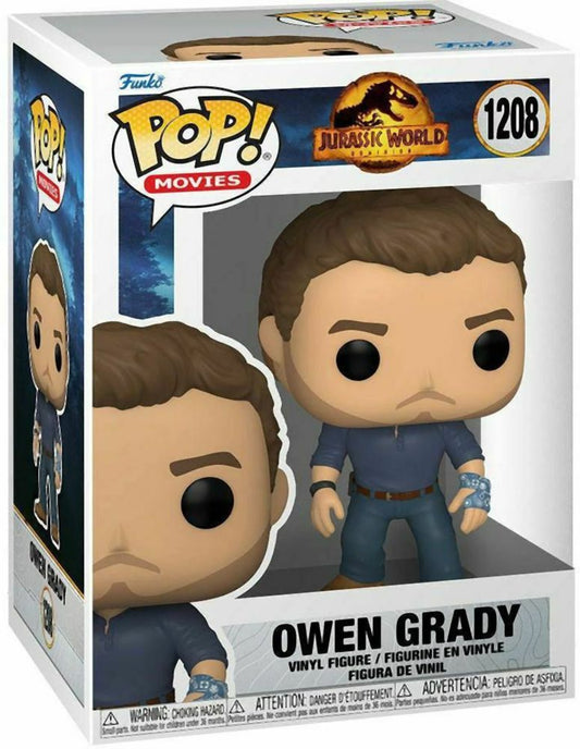 Funko Pop! Movies: Jurassic World Dominion - Owen Grady #1208 Vinyl Figure