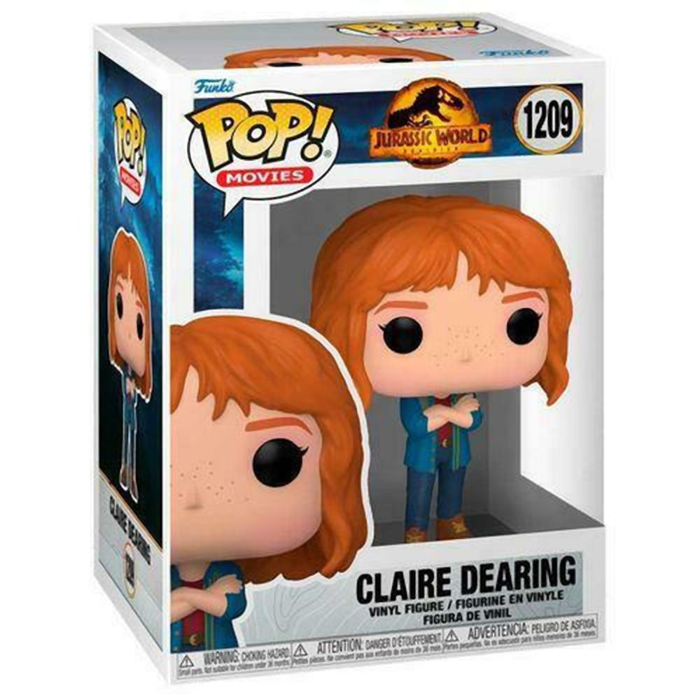 Funko Pop! Movies: Jurassic World Dominion - Claire Dearing #1209 Vinyl Figure