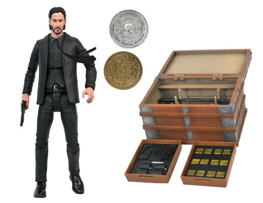 Diamond Deluxe: John Wick - John Wick Action Figure Set (MAR208179)