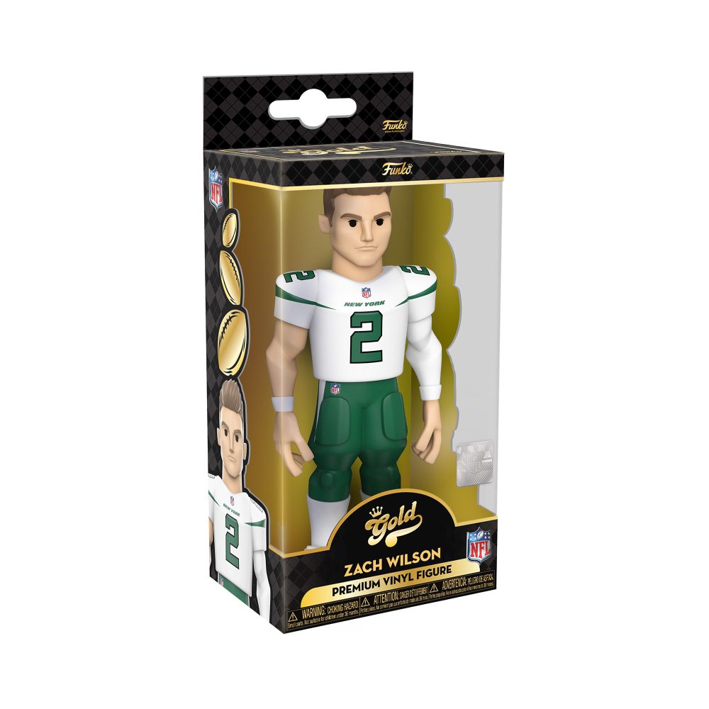 Funko Gold NFL: NY Jets - Zach Wilson* Premium Vinyl Figure (5")